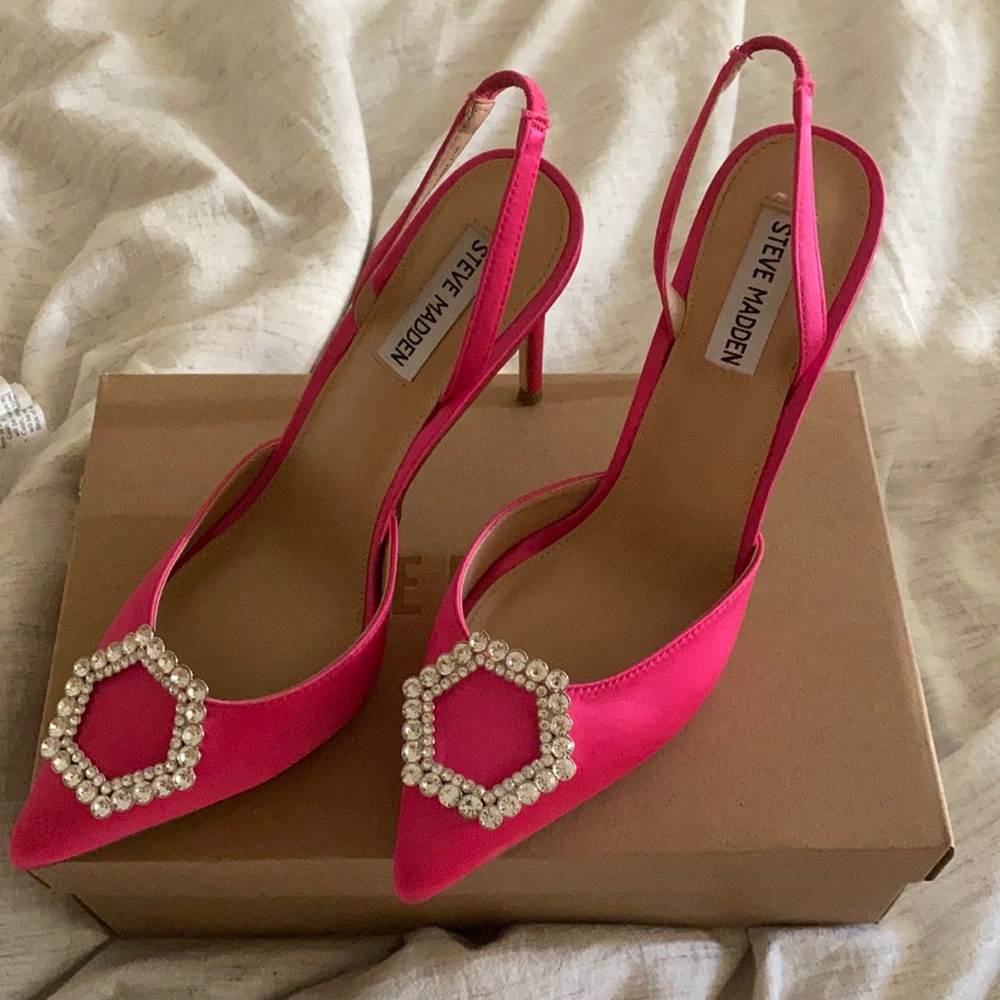Steve Madden Vionnet Pink Heels
